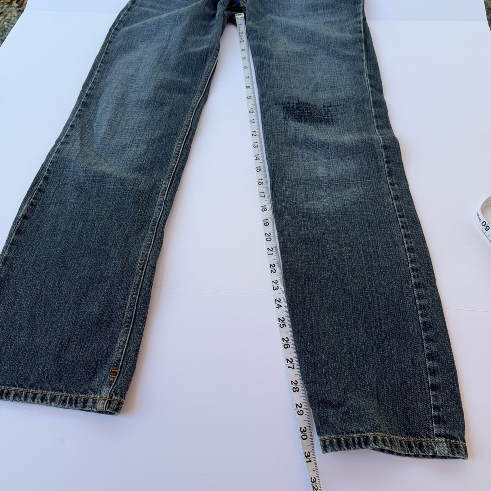Woman’s Tommy Hilfiger Distressed Badged Jeans RARE! Y2K Size 6 - Picture 8 of 10